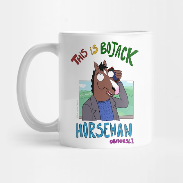 Bojack Horseman by Undeuxtroisi